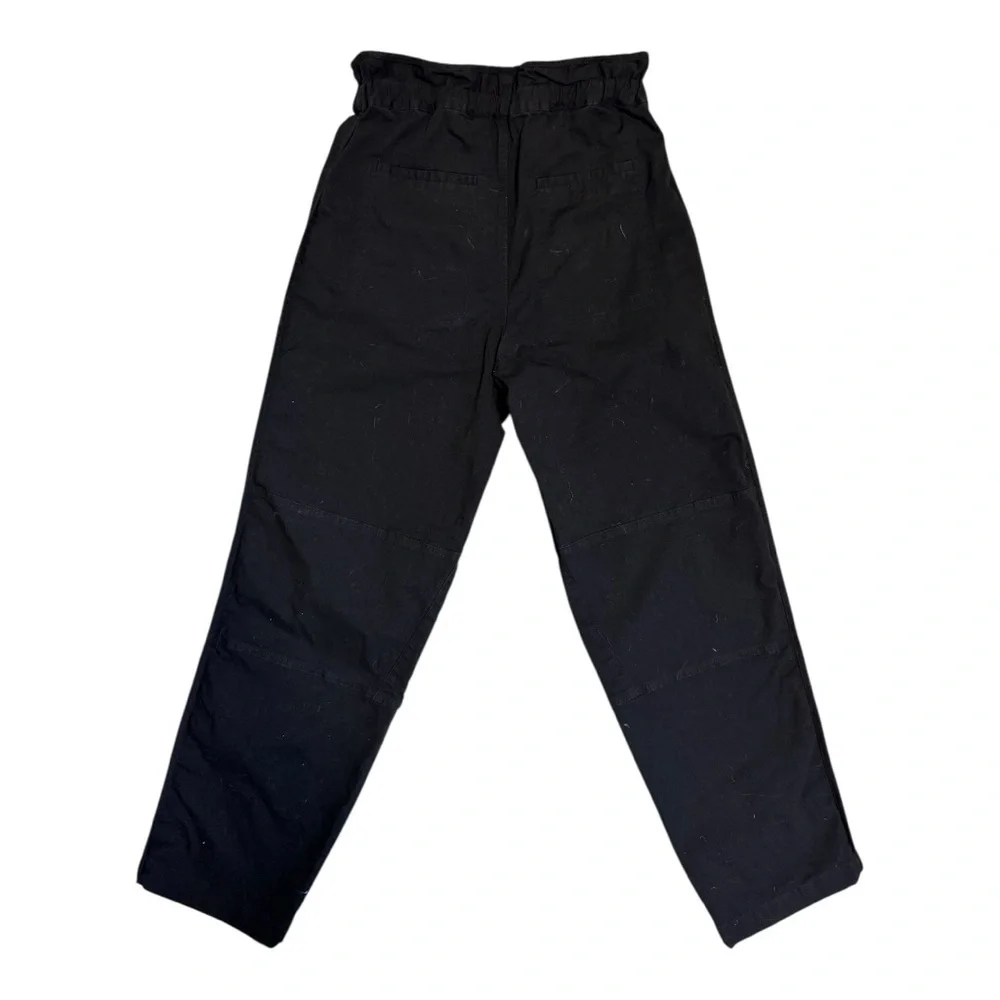 Sea NY Scout Twill Tie Waist Utility Pants Black Size 4 - Picture 10 of 14